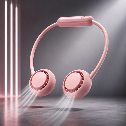 Hands-Free Cooling Neck Fan